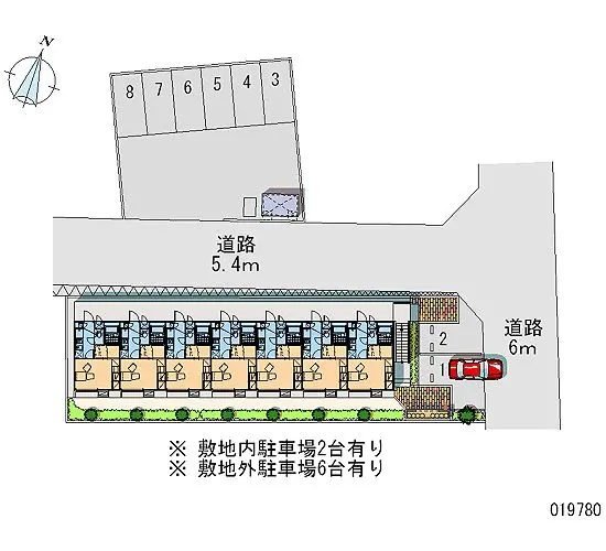 金沢市粟崎町 月極駐車場